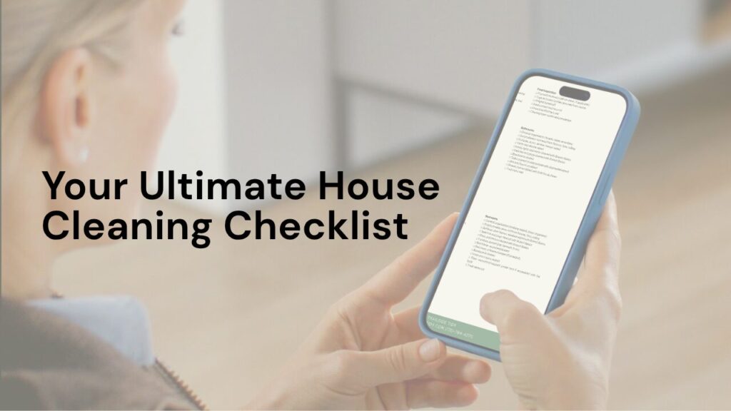 Lakewood house Cleaning Checklist