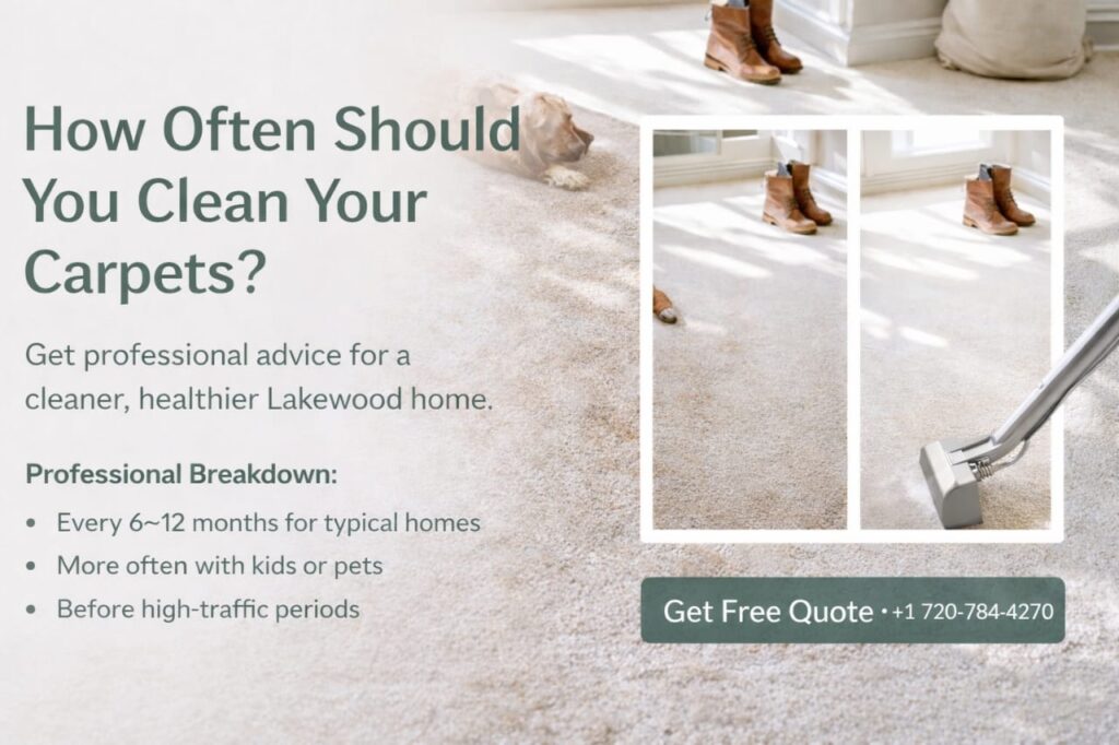 how often should you clean your carpets
